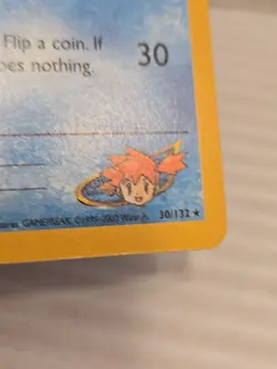 Misty's Goldeen 30/132, Gym Heroes, Pokemon TCG, Unlimited 2000, WOTC - Image 2