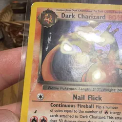 Pokemon Dark Charizard Holo Rare 4/82 Team Rocket 80 HP Unlimited English - Image 4