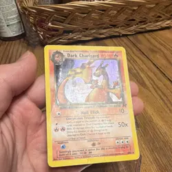 Pokemon Dark Charizard Holo Rare 4/82 Team Rocket 80 HP Unlimited English - Image 5