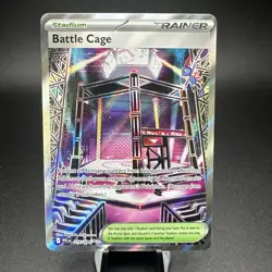 Battle Cage PFL 116/94 Phantasmal Flames ME:02 Holo Full Art English Pokemon TCG - Image 1
