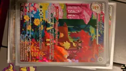 Pokemon TCG Sawsbuck Illustration Rare Temporal Forces 166/162 130HP English - Image 1