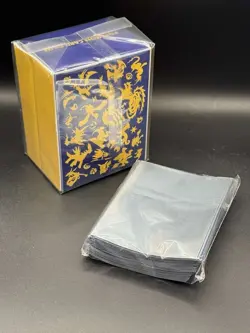 Lot of (2) Pokemon 5th Anniversary Chinese Deck Box and Sleeves - Image 2