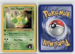 ERIKA'S WEEPINBELL 49/132 GYM HEROES 1ST EDITION POKEMON TCG LP - Image 3