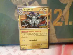 Pokemon TCG Magneton SVP153 Black Star Promo Surging Sparks Pre Release - Image 2