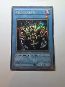 Relinquished SDP-001 Yugioh! Ultra Rare Foil 1st Edition NM - Image 1
