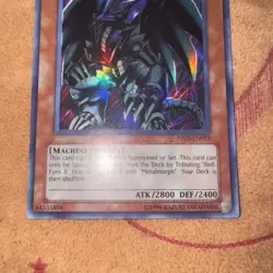 🔥 YUGIOH Red-Eyes Black Metal Dragon PP01-EN015 ORIGINAL Super Rare NEAR MINT - Image 2