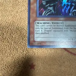 🔥 YUGIOH Red-Eyes Black Metal Dragon PP01-EN015 ORIGINAL Super Rare NEAR MINT - Image 4