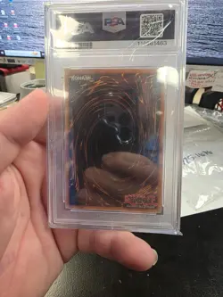 2024 YU-GI-OH PSA GRADE 10 ELEMENTAL HERE FLAME WINGMAN 1ST ED - QUARTER CENTURY - Image 2