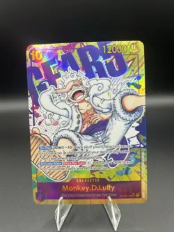 Namco Monkey.D.Luffy OP05-119 Awakening of the New Era Secret Rare Foil Alt Art - Image 1