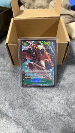 One Piece TCG Dracule Mihawk OP14-119 SEC Alternate Art Near Mint - Image 1
