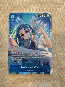 One Piece Nefeltari Vivi EB03-024 Alt Art Heroines Edition English - Image 1