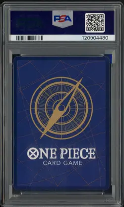 2024 One Piece OP06 EN Treasure Rare #007 Nami PSA 10 GEM MINT - Image 2