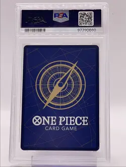 PORCHE 2024 ONE PIECE 500 ALTERNATE ART SUPER RARE #OP07-072 PSA 10 Q1219 - Image 2