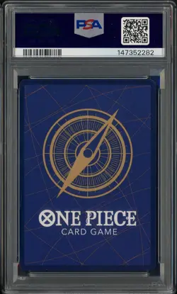 2025 One Piece OP11 Dracule Mihawk Release Event Winner #081 PSA 10 Promo - Image 2