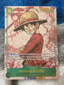 [Near Mint] One Piece CCG Monkey.D.Luffy Op13-118 English - Image 1