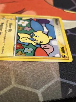 MINUN POP Series 3 Set POKEMON Holo Foil 2006 Trading Card 4/17 TCG MP - Image 5