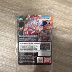 Bandai Namco One Piece CCG Monkey.D.Luffy US Voyage Promo Full Art Holo Card - Image 2