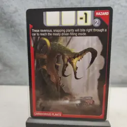 Hot Wheels Acceleracers Game Card #172/246 "Carnivorous Plants" - Mint Condition - Image 1