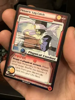 Pikkon's Leg Catch Dragon Ball Z CCG Score IR31 Irwin Promo Card Score LP - Image 4