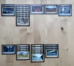 SITE COLLECTION (LORD OF THE RINGS TCG, LOT OF 319 COMMON/UNCOMMON CARDS) - Image 4