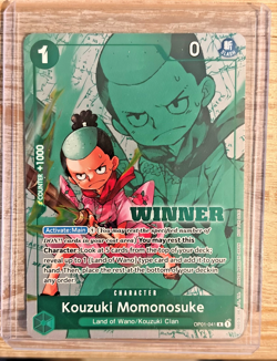 Kouzuki Momonosuke OP01-041 (Winner Pack Vol. 7) - One Piece Promotion Cards - Image 2