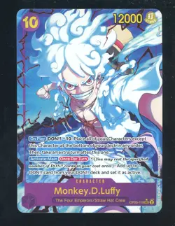 Monkey D. Luffy (Alt Art) OP05-119 SEC ONE PIECE Card The Best PRB-01 English - Image 1