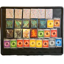 Scarlet And Violet 151 And More Energy Cards And Card Sleeves Lot. - Image 1