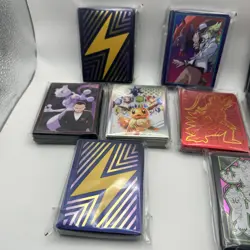 Pokemon TCG ETB Card Sleeves Sealed Lot Of 9 - Image 3