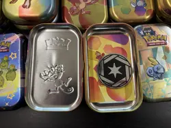 Lot Of 68 Empty Pokemon 151 and C22 Tins Containing Art Card And Coin - Image 3
