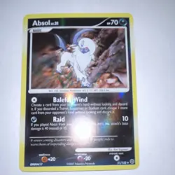 Pokemon Absol 70 HP Secret Wonders Reverse Holo Rare 21/132 TCG Card - Image 1