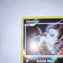 Pokemon Absol 70 HP Secret Wonders Reverse Holo Rare 21/132 TCG Card - Image 2