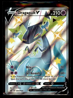 SWSH: Sword & Shield Promo Cards #SWSH096 Dragapult V - Image 1