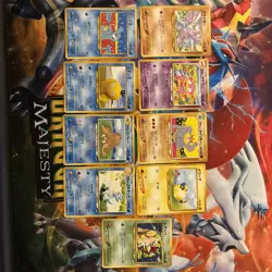 Pokemon TCG Darkness And To Light 2001 Japanese Lot 9 Cards - Image 1