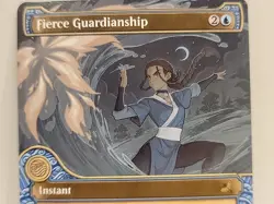 MTG Fierce Guardianship Full Art Avatar: The Last Airbender 0307 - Image 4