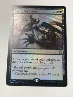 Phyrexian Arena Foundations Foil - Image 1