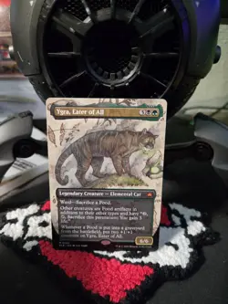 Ygra, Eater of All (Borderless) Bloomburrow Regular - Image 1