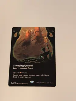 Stomping Ground (Borderless) Edge of Eternities Regular - Image 1