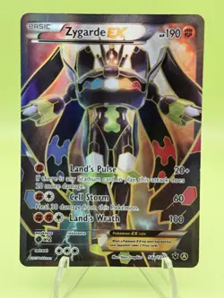 Zygarde EX 54a/124 Fates Collide Alternate Full Art Promo NM Near Mint Pokemon - Image 1