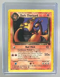 Dark Charizard 2000 Pokemon Team Rocket #21 - Image 1