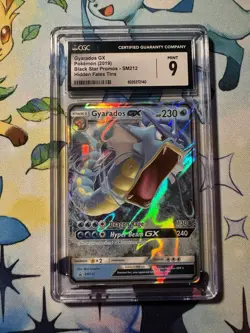 CGC 9 Mint Gyarados GX Hidden Fates Tin Promo SM212 Pokemon - Image 4