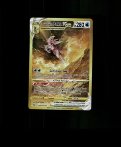 FAN-ART READ DESCRIPTION BELOW HOLO PALKIA Card PALKIA Pokemon Card p2 - Image 1