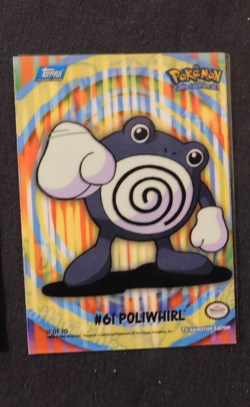 Pokemon Cards Topps - #25 PIKACHU, #74 GEODUDE, #61 POLIWHIRL - Image 3