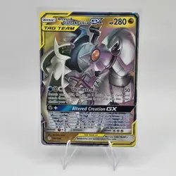 Pokemon Arceus & Dialga & Palkia GX 156/236 Sm-Cosmic Eclipse Holo, Mint! - Image 1