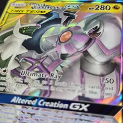 Pokemon Arceus & Dialga & Palkia GX 156/236 Sm-Cosmic Eclipse Holo, Mint! - Image 4
