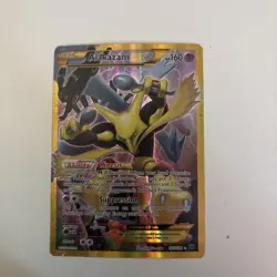 Pokemon TCG Alakazam EX 125/124 XY Fates Collide Secret Rare MP-HP - Image 1