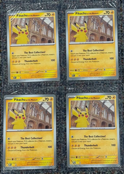 Lot (15) Pokemon National History Museum Pikachu At The Museum Jumbo Sealed 2026 - Image 5