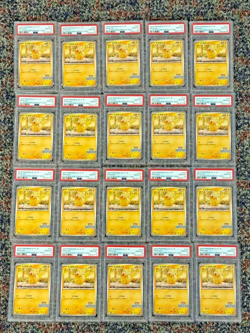 Lot of (20) 2025 Pokemon SV-P Japanese Illustration Contest #242 Pikachu PSA 10 - Image 1