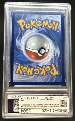 2025 Pokemon Destined Rivals Ethan's Ho-Oh ex #230/182 PSA 10 - Image 2