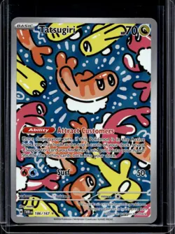 2024 Pokemon Twilight Masquerade Tatsugiri #186/167 - Image 1