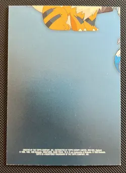 Meowth #52 TV11 Pokemon TV Animation Edition Topps 1999 Puzzle Piece - Image 2